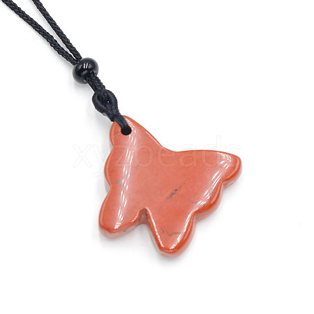 Natural Red Jasper Pendants PW-WG89BED-09-1