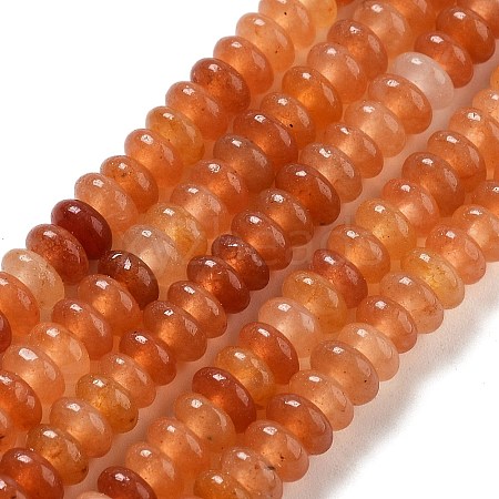 Natural Red Aventurine Beads Strands G-K343-C20-01-1