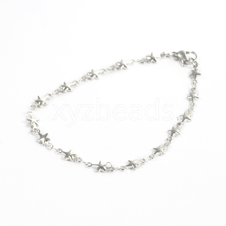 304 Stainless Steel Bracelets X-BJEW-D418-05-1