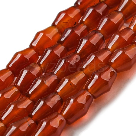 Natural Carnelian Beads Strands G-A223-C09-01-1