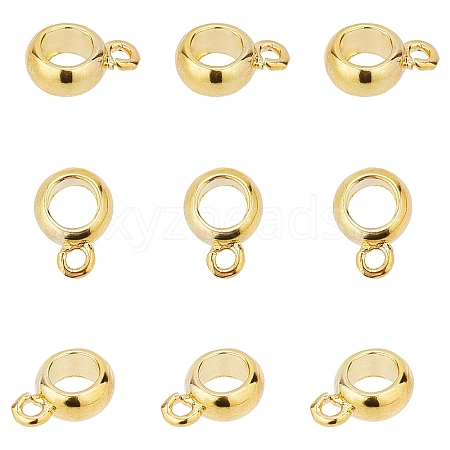 Brass Tube Bails KK-AR0001-72G-1