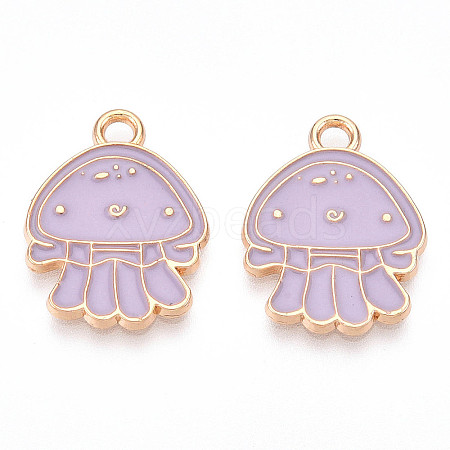 Alloy Enamel Pendants ENAM-T020-97-1