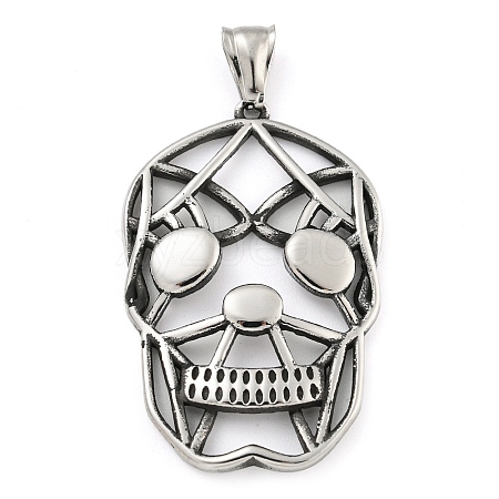 Halloween 304 Stainless Steel Pendants STAS-B057-02AS-1