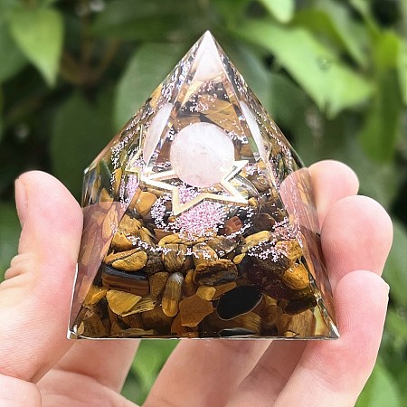 Orgonite Pyramid Resin Energy Generators PW-WGBF7CD-01-1