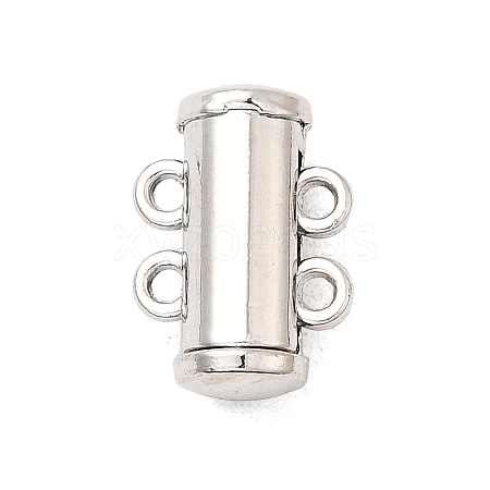 Brass Slide Lock Clasps DIY-F910-01A-P-1