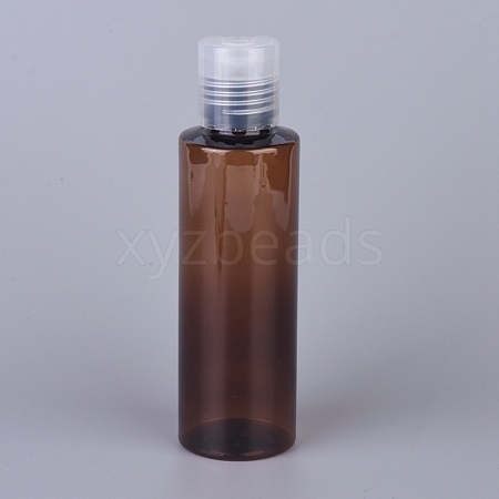 PET Plastic Press Cap Transparent Bottles MRMJ-WH0009-03D-120ml-1