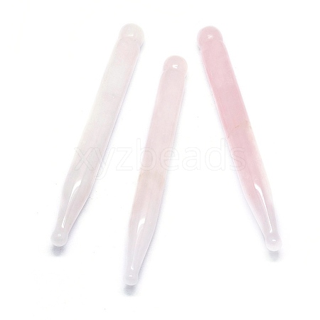 Natural Rose Quartz Massage Sticks LS-G-O175-03A-1