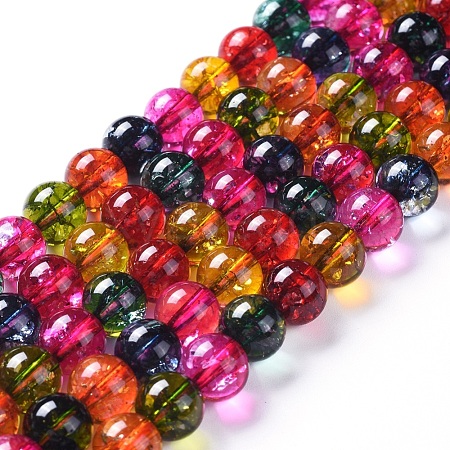 Synthetical Quartz Beads Strands G-I261-E02-10mm-1