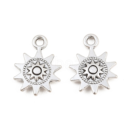 Tibetan Style Alloy Pendants AL-CBA1187-10B-AS-1