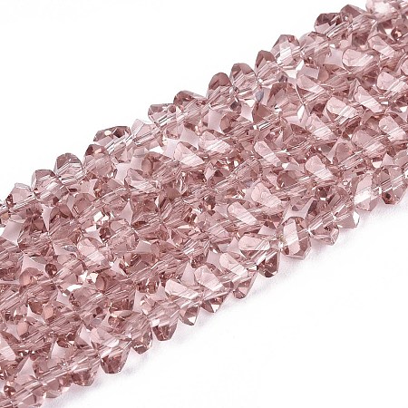 Transparent Glass Beads Strands X-GLAA-N018-4mm-25-1