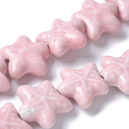 Ocean Series Handmade Porcelain Beads PORC-R002-05-02-1