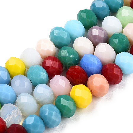 Glass Beads Strands X-EGLA-T013-03E-1