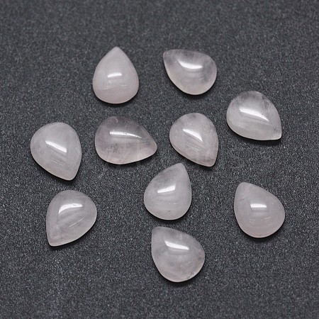 Natural Rose Quartz Cabochons G-O175-22-20-1