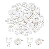 Gorgecraft 30Pcs Plastic Curtain Track Rollers FIND-GF0003-19-1