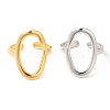 201 Stainless Steel Finger Ring RJEW-E063-49-M-1