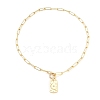 Brass Micro Pave Clear Cubic Zirconia Pendant Necklaces NJEW-JN03103-02-2