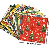 12Pcs Christmas Scrapbook Paper Pads DIY-P085-01A-2