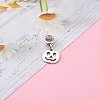 304 Stainless Steel European Dangle Charms PALLOY-JF00624-04-4