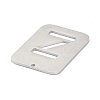 Non-Tarnish 304 Stainless Steel Pendants STAS-K216-49Z-P-4