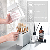 ABS with Plastic Cosmetic Brush Storage Container AJEW-WH0168-18C-3