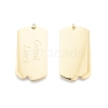 Ion Plating(IP) 304 Stainless Steel Pendants STAS-T060-41G-1