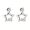 Tibetan Style Alloy Star Charms TIBEB-O004-29-1