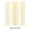 3D Goldenrod Nail Water Decals MRMJ-N010-44-009-2