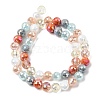 Electroplate Glass Beads Strands EGLA-D300-06-8mm-19-3