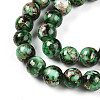 Baking Paint Glass Beads X1-DGLA-N003-10mm-B09-4