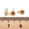 SHEGRACE Brass Pave Cubic Zirconia Charms XGRQ5K618-832G-C-3