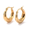 Vacuum Plating 304 Stainless Steel Chunky Hoop Earrings for Women X-EJEW-F280-06A-G-2