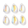 Transparent Glass Charms GLAA-U002-01D-1