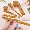 15 Yards 3 Styles Polyester Single Face Velvet Ribbons SRIB-BC0001-31B-3