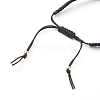 Adjustable Nylon Thread Braided Bead Bracelets BJEW-JB06076-01-3