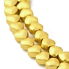 Electroplate Glass Beads Strands EGLA-H109-12H-01-3