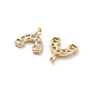 Rainbow Rack Plating Brass Micro Pave Cubic Zirconia Charms KK-G512-25G-01-2