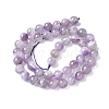 Natural Amethyst Beads Strands G-M445-8MM-01C-3