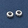 S925 Sterling Silver Beads STER-D300-24S-02-2