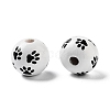 Dog Theme Wood Beads WOOD-M011-05A-01-2