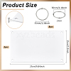 2Pcs Acrylic Sticker Display Stand Holder ODIS-BC0001-18A-2