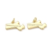 Brass Pendants KK-D229-22K-G-1