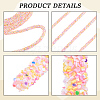 AB Plastic Glitter Sequin Rope for DIY Wedding Dresses Costume Clothing Shoes Jewelry Accessory OCOR-WH20007-02A-04-6
