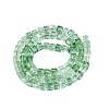 Crackle Transparent Glass Beads Strands GLAA-N062-4mm-05-3
