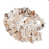 Natural Rutilated Quartz Beads Strands G-M205-96-4