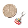 Christmas Resin Pendant Decorations HJEW-JM04299-3