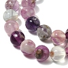 Natural Purple Fluorite Beads Strands G-G184-A01-01-4