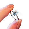 925 Sterling Silver with Cubic Zirconia Finger Rings FS-WGFD4D7-02-4