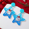 Christmas Acrylic Stud Earrings SK8065-2-1