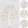 Family Tree Wood Cutout WOOD-WH0031-06-5