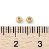 Rack Plating Brass Round Beads KK-A235-01G-02-3